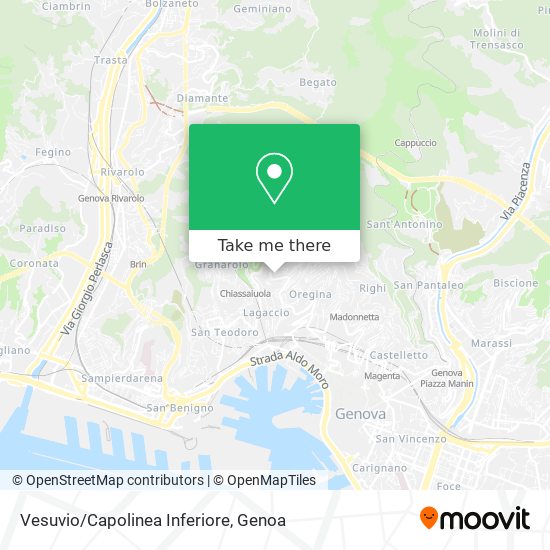 Vesuvio/Capolinea Inferiore map