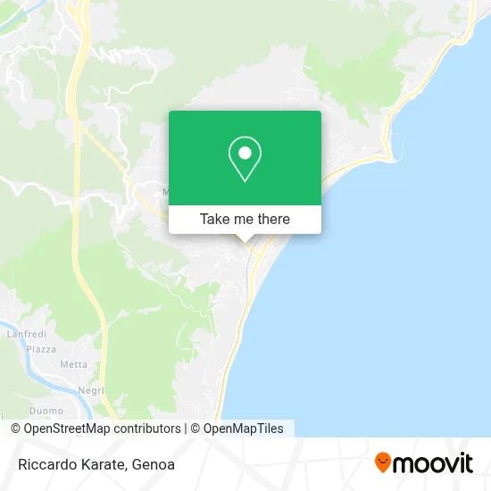 Riccardo Karate map