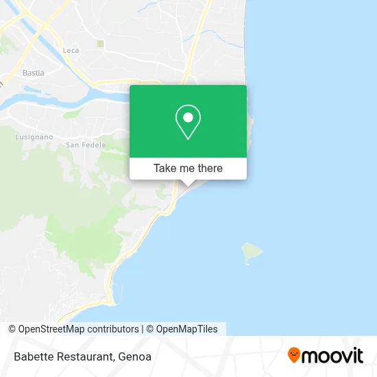 Babette Restaurant map