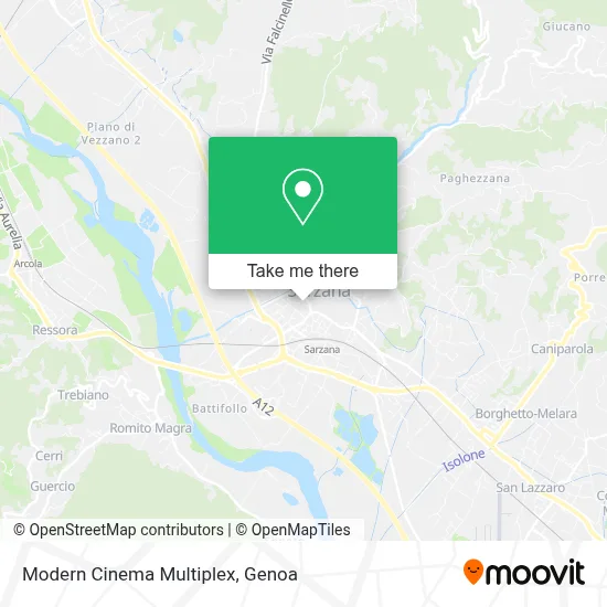 Modern Cinema Multiplex map