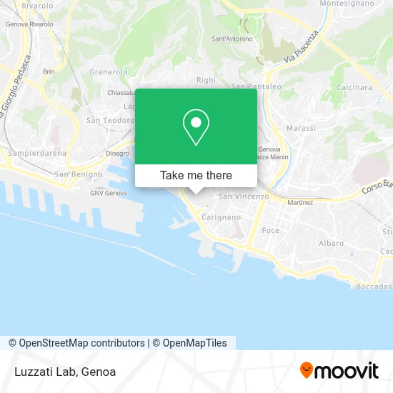 Luzzati Lab map