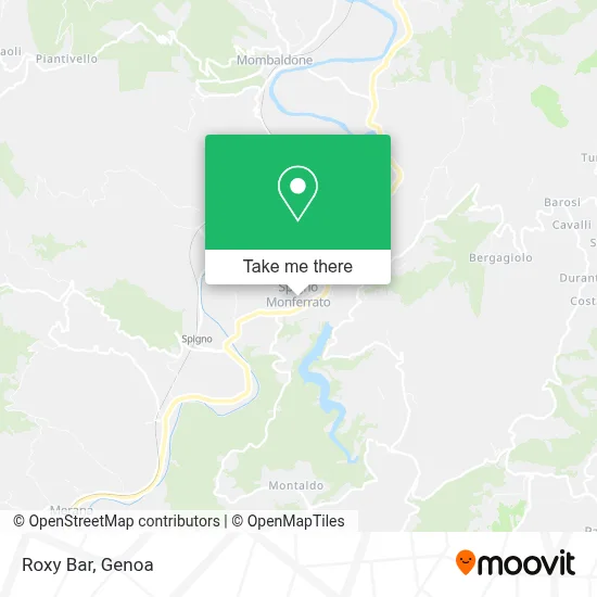 Roxy Bar map