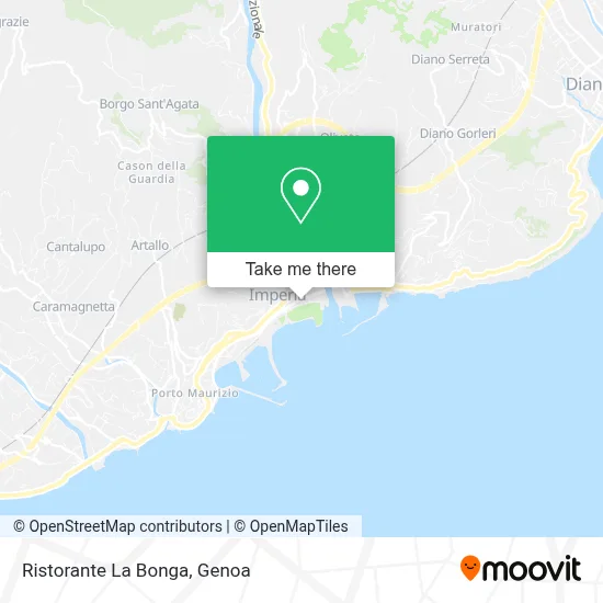 Ristorante La Bonga map