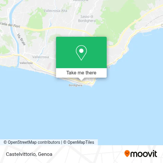 Castelvittorio map