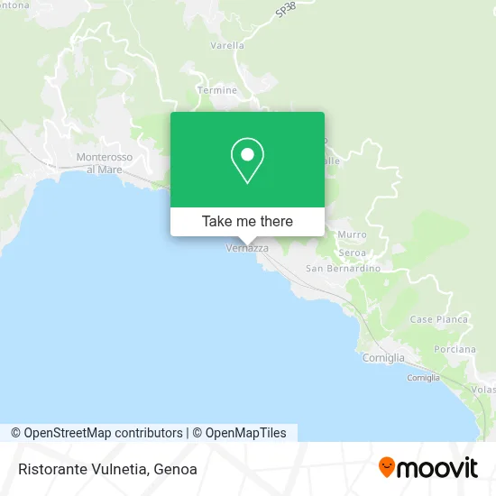 Ristorante Vulnetia map