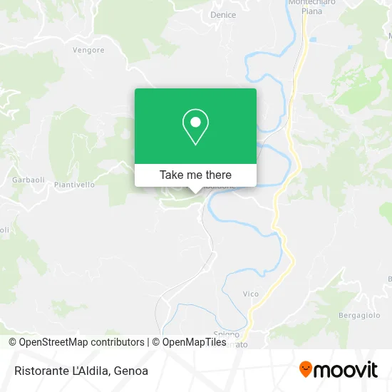 Ristorante L'Aldila map