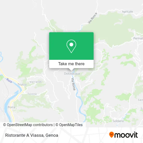 Ristorante A Viassa map