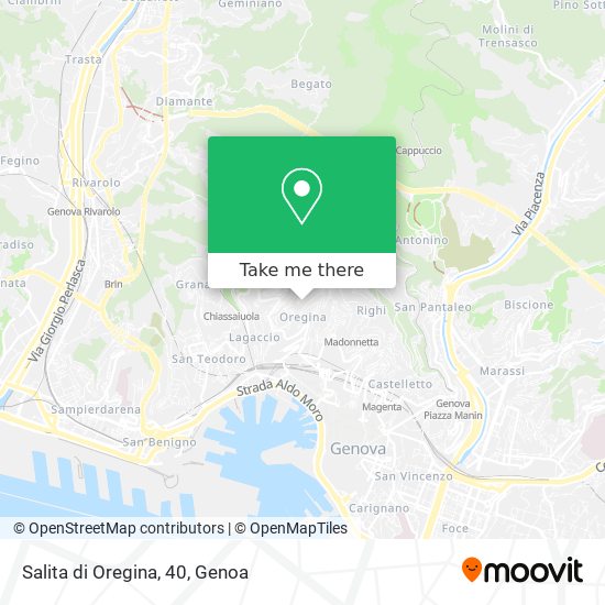 Salita di Oregina, 40 map