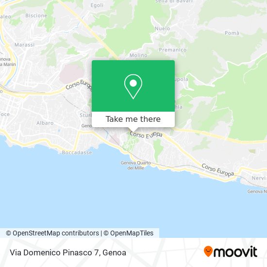 Via Domenico Pinasco 7 map