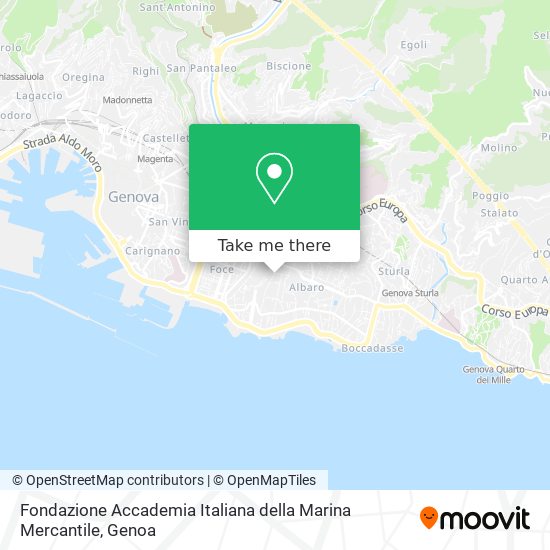 Fondazione Accademia Italiana della Marina Mercantile map