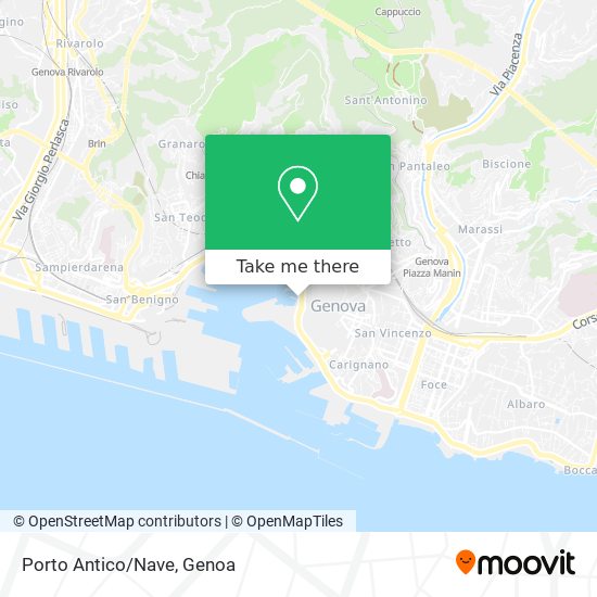 Porto Antico/Nave map