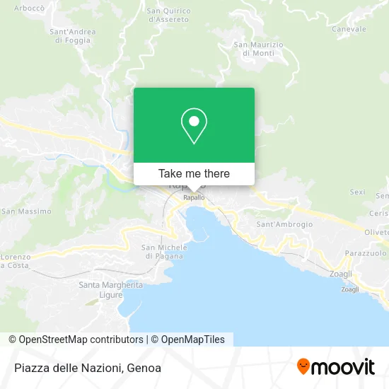 Piazza delle Nazioni map