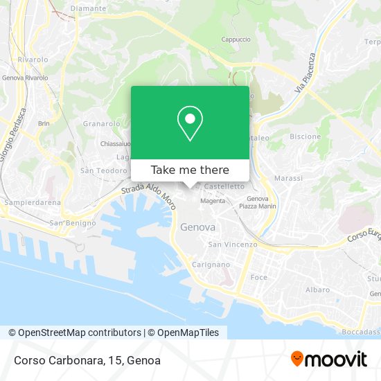 Corso Carbonara, 15 map