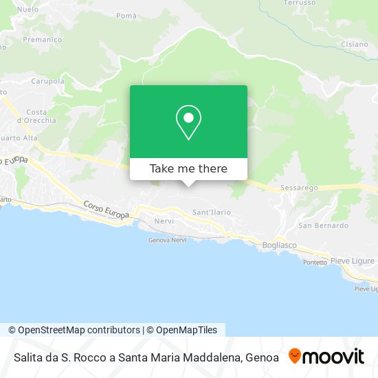 Salita da S. Rocco a Santa Maria Maddalena map