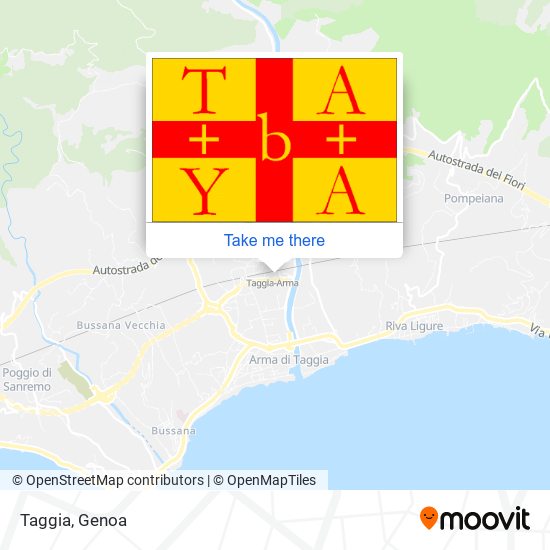 Taggia map