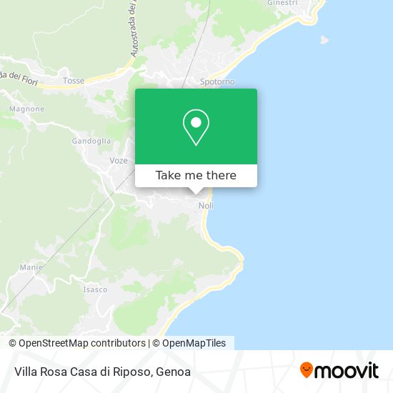 Villa Rosa Casa di Riposo map