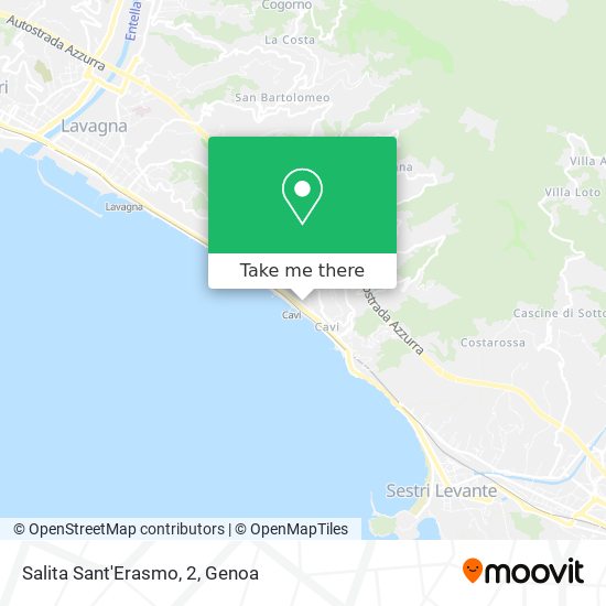 Salita Sant'Erasmo, 2 map
