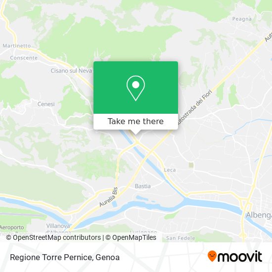 Regione Torre Pernice map