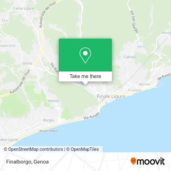 Finalborgo map