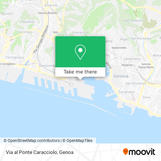 Via al Ponte Caracciolo map