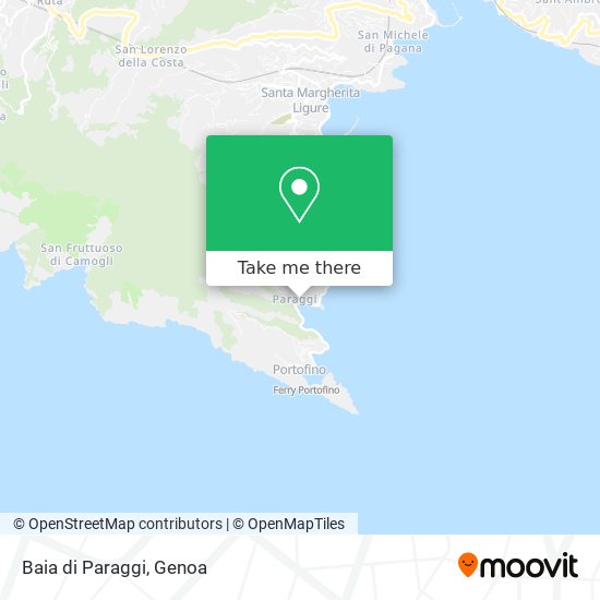 Baia di Paraggi map