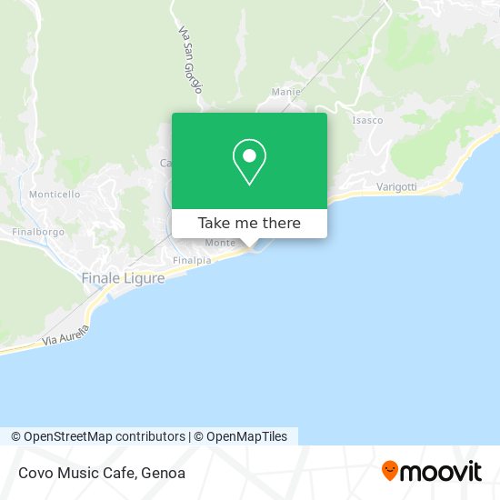 Covo Music Cafe map