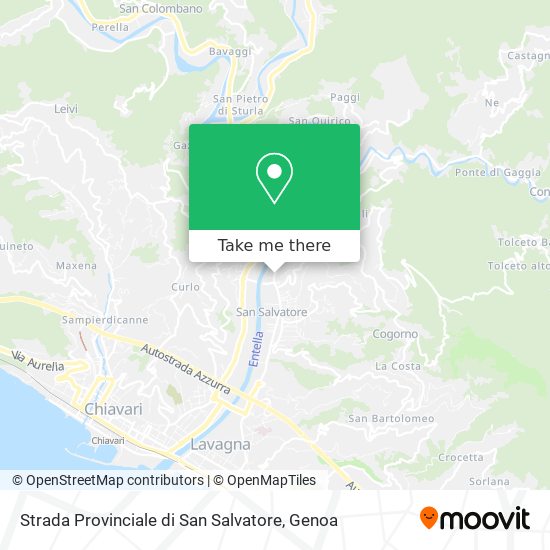 Strada Provinciale di San Salvatore map