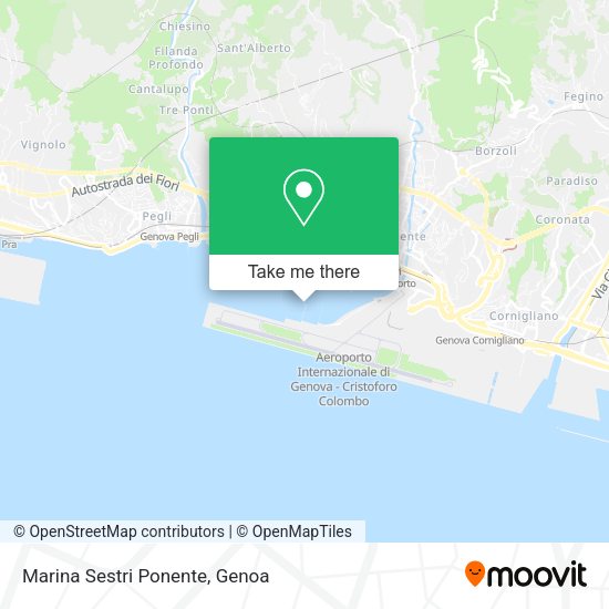 Marina Sestri Ponente map