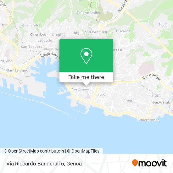 Via Riccardo Banderali 6 map