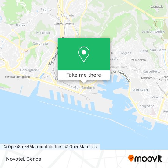 Novotel map