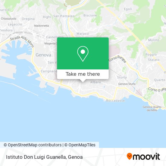 Istituto Don Luigi Guanella map