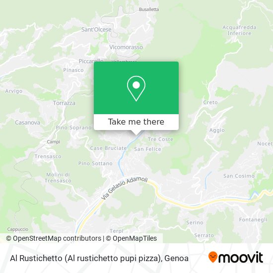 Al Rustichetto (Al rustichetto pupi pizza) map