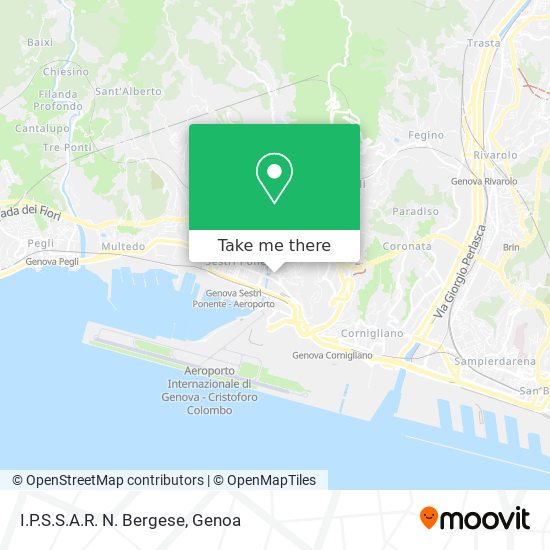 I.P.S.S.A.R. N. Bergese map