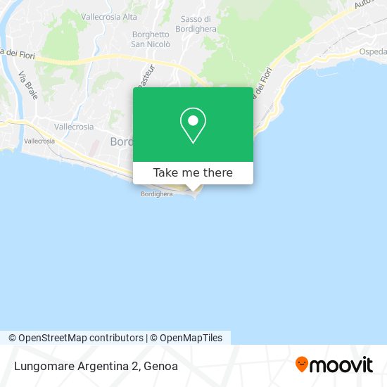 Lungomare Argentina 2 map
