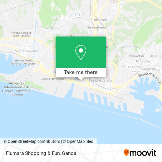 Fiumara Shopping & Fun map