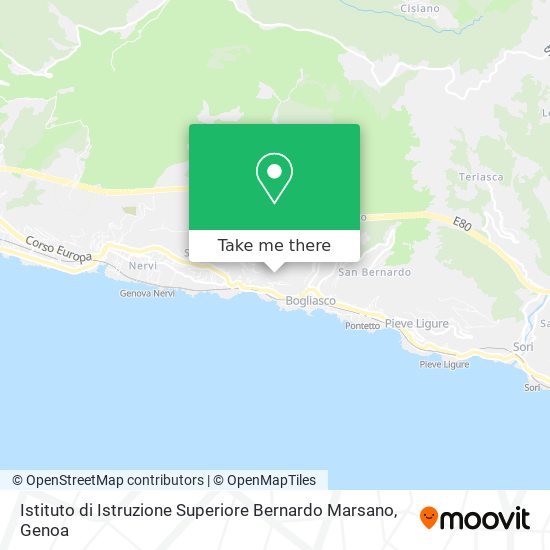 Istituto di Istruzione Superiore Bernardo Marsano map
