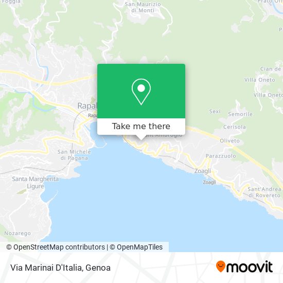 Via Marinai D'Italia map