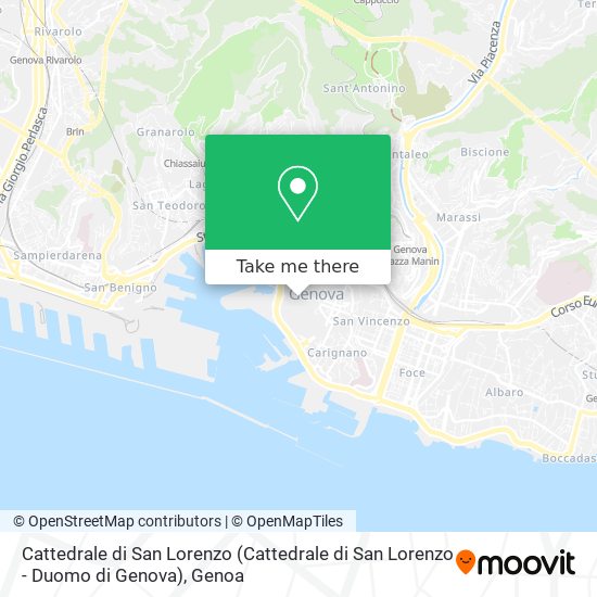 Cattedrale di San Lorenzo (Cattedrale di San Lorenzo - Duomo di Genova) map