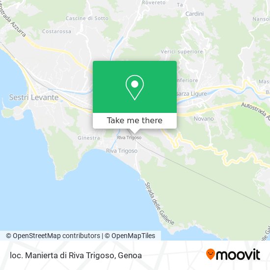 loc. Manierta di Riva Trigoso map