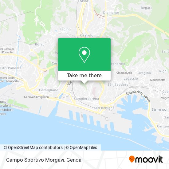 Campo Sportivo Morgavi map