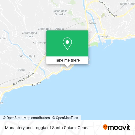 Monastery and Loggia of Santa Chiara map