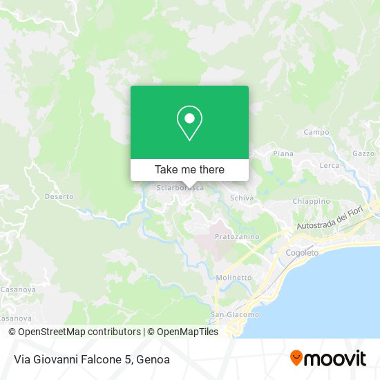 Via Giovanni Falcone  5 map