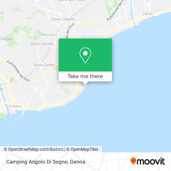 Camping Angolo Di Sogno map