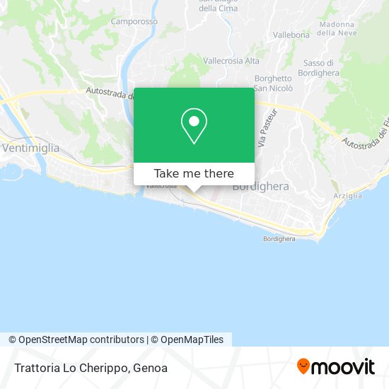 Trattoria Lo Cherippo map