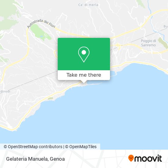 Gelateria Manuela map
