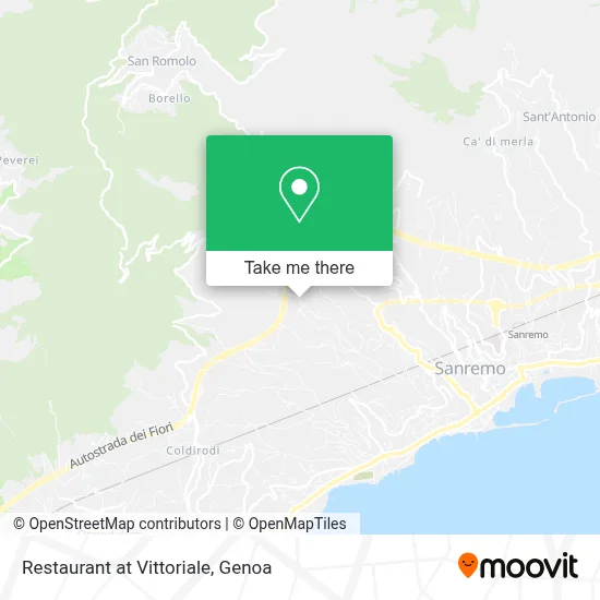 Restaurant at Vittoriale map