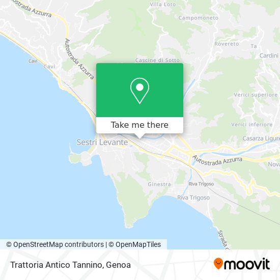 Trattoria Antico Tannino map