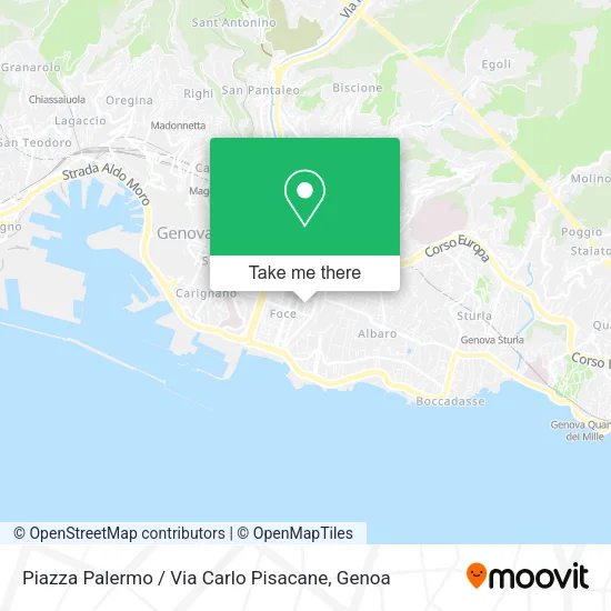 Piazza Palermo / Via Carlo Pisacane map