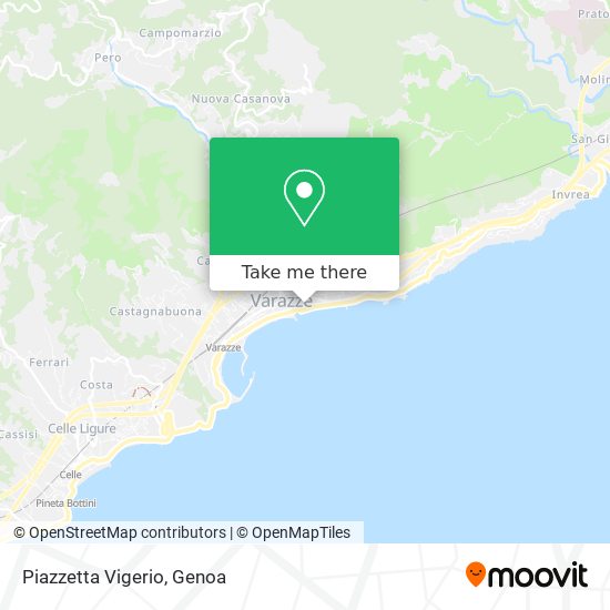 Piazzetta Vigerio map