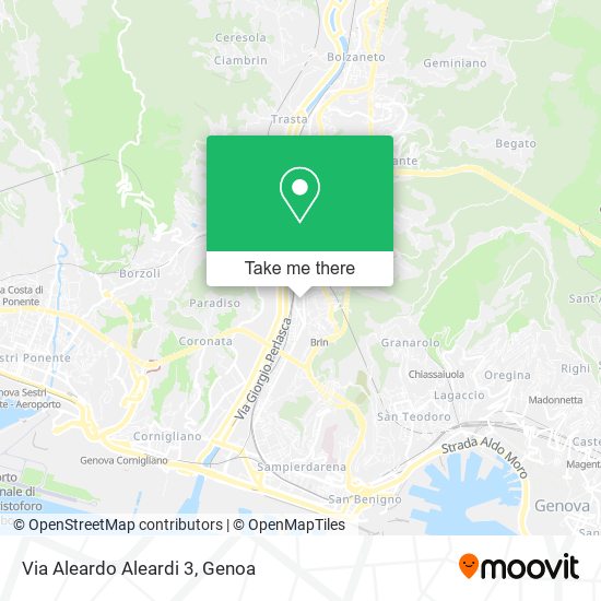 Via Aleardo Aleardi 3 map